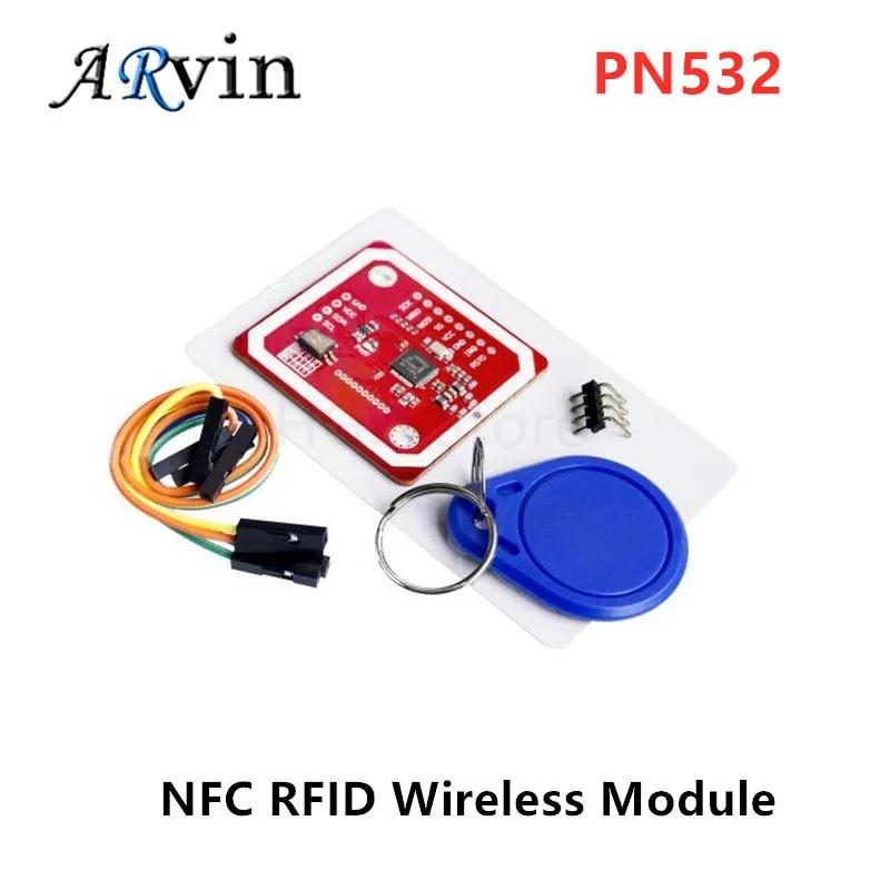 PN532 NFC RFID   V3  ŰƮ   , IC S50 ī PCB Attenna I2C IIC SPI HSU arduino, 1 Ʈ